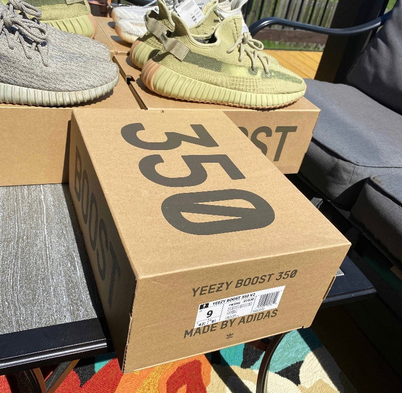 yeezy boost 350 v2 oreo box Yeezy Boost 350 V2 'Sulfur' – CruzX