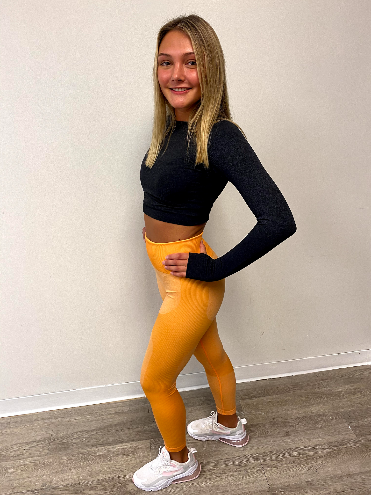 Seamless Leggings - Sun Orange