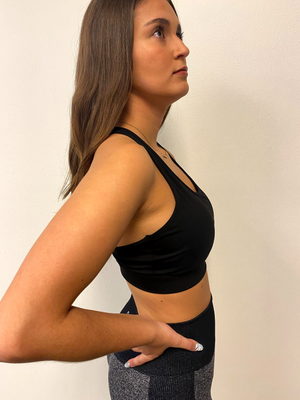 Sports Bra - Night Black
