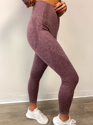 Seamless Leggings - Purple
