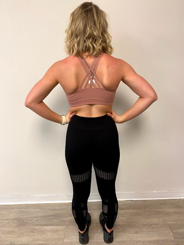 Sports Bra - Tan