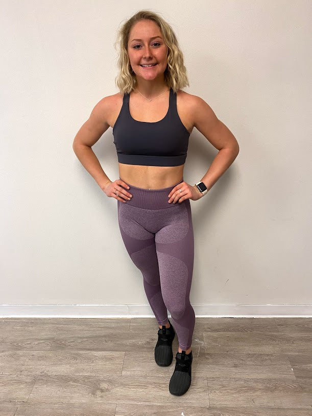 Seamless Leggings - Dark Purple