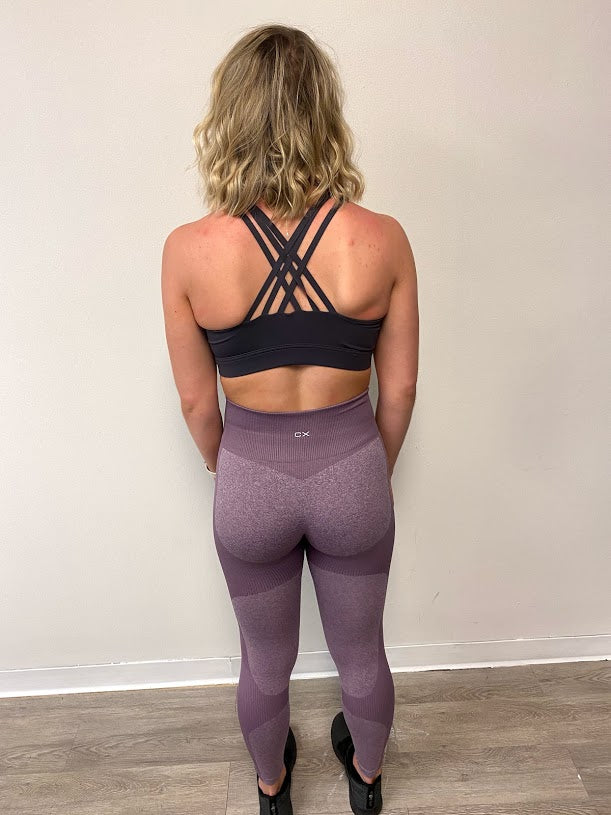 Seamless Leggings - Dark Purple
