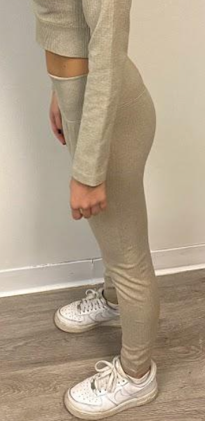 NEW Ribbed Leggings - Oxford Tan