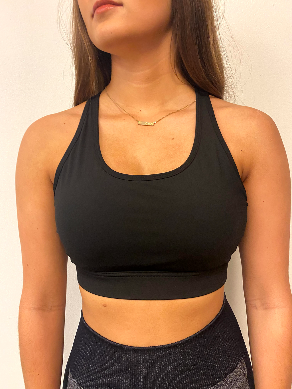 Sports Bra - Night Black